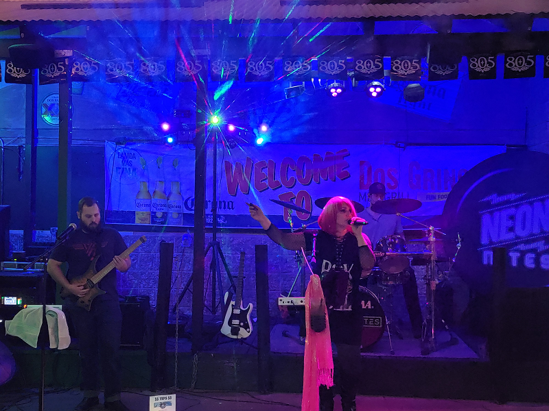 Shana hittin' those notes and Christian shredding.